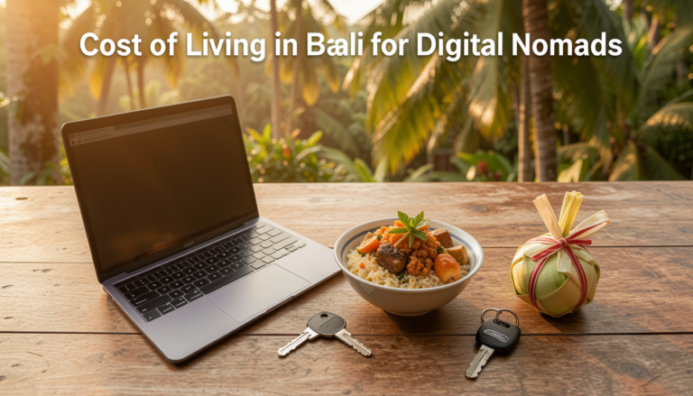 cost of living in Bali for digital nomads